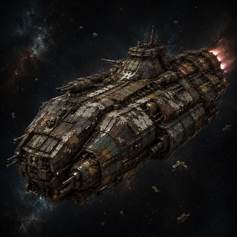 Landfill Dreadnought ship render