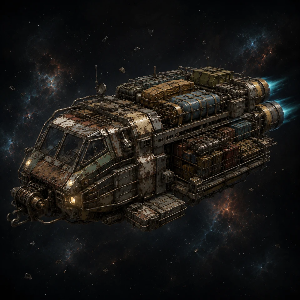 Scrap Sloop ship render